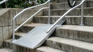 Zjazd dla wózków na schodach