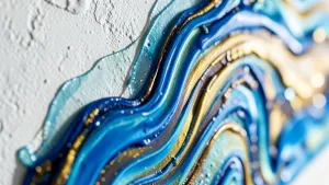 Żywica dekoracyjna na ścianę