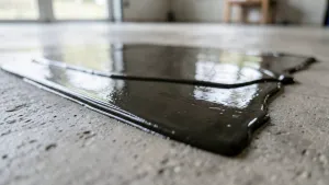 Żywica do garażu grubość