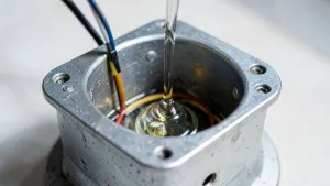 Żywicą do zalewania puszek elektrycznych