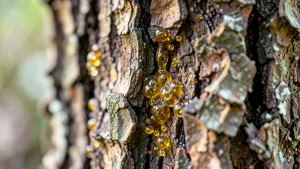 Żywica z drzewa właściwości