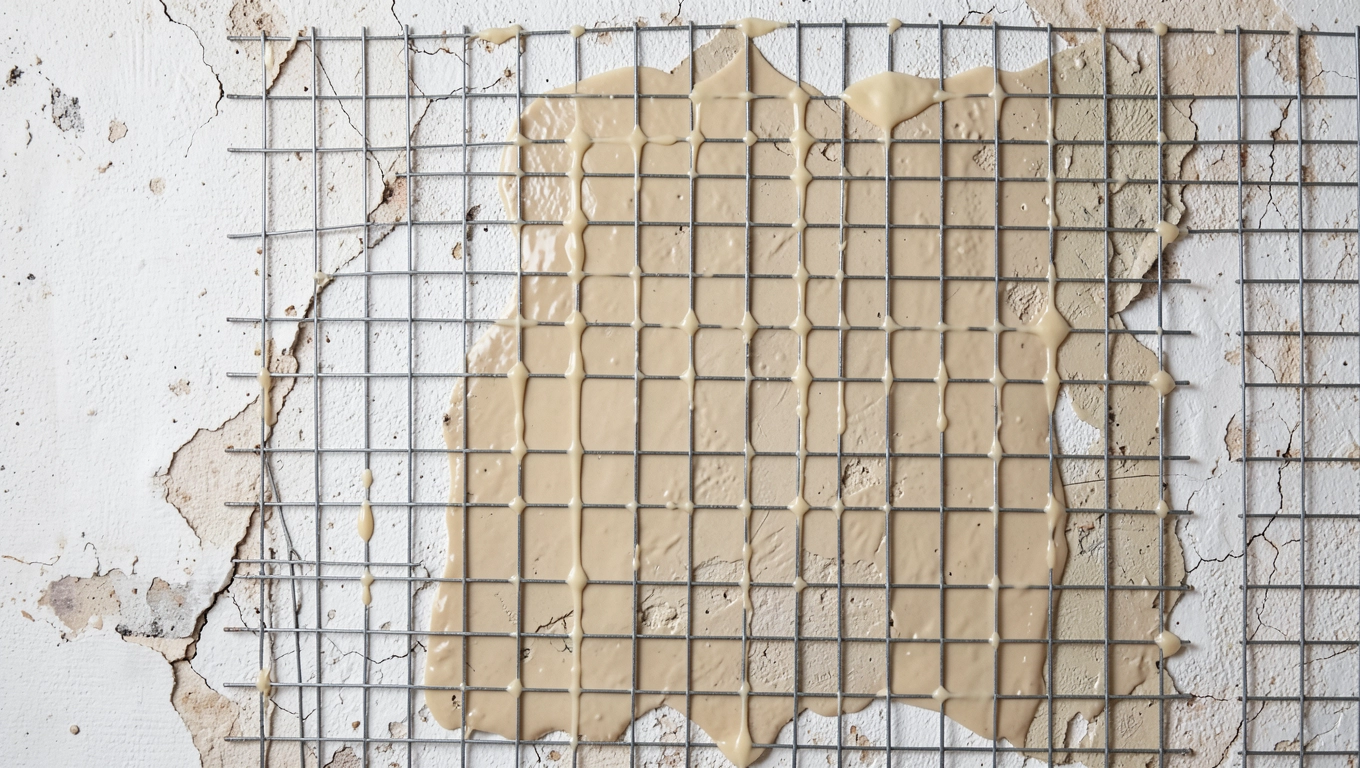 Siatka z klejem na stary tynk cena