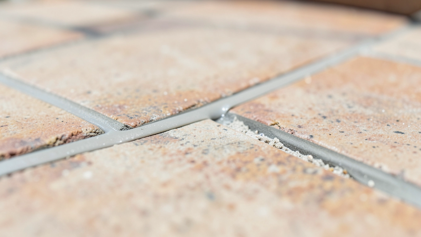 Silikon zamiast fugi na tarasie