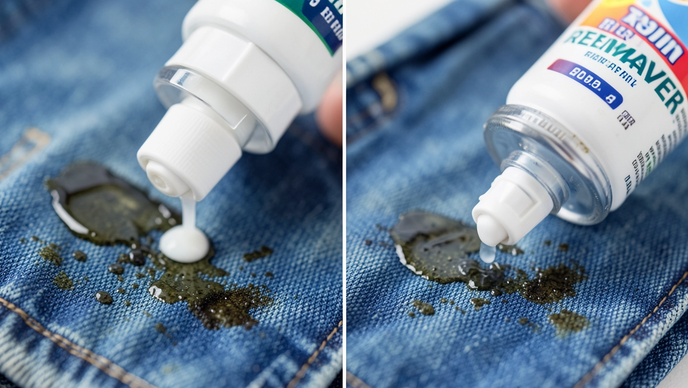 Środek do usuwania żywicy z ubrań