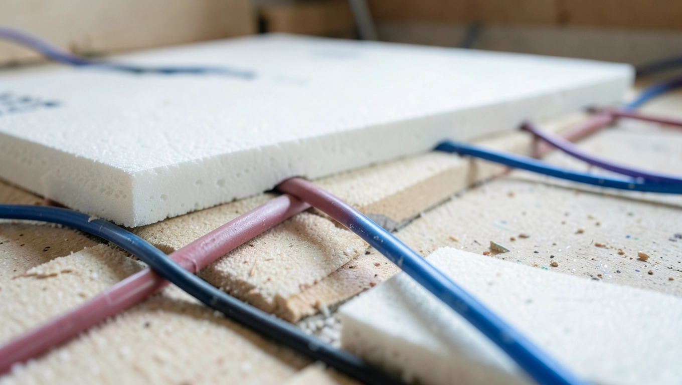 Styrodur pod ogrzewanie podłogowe