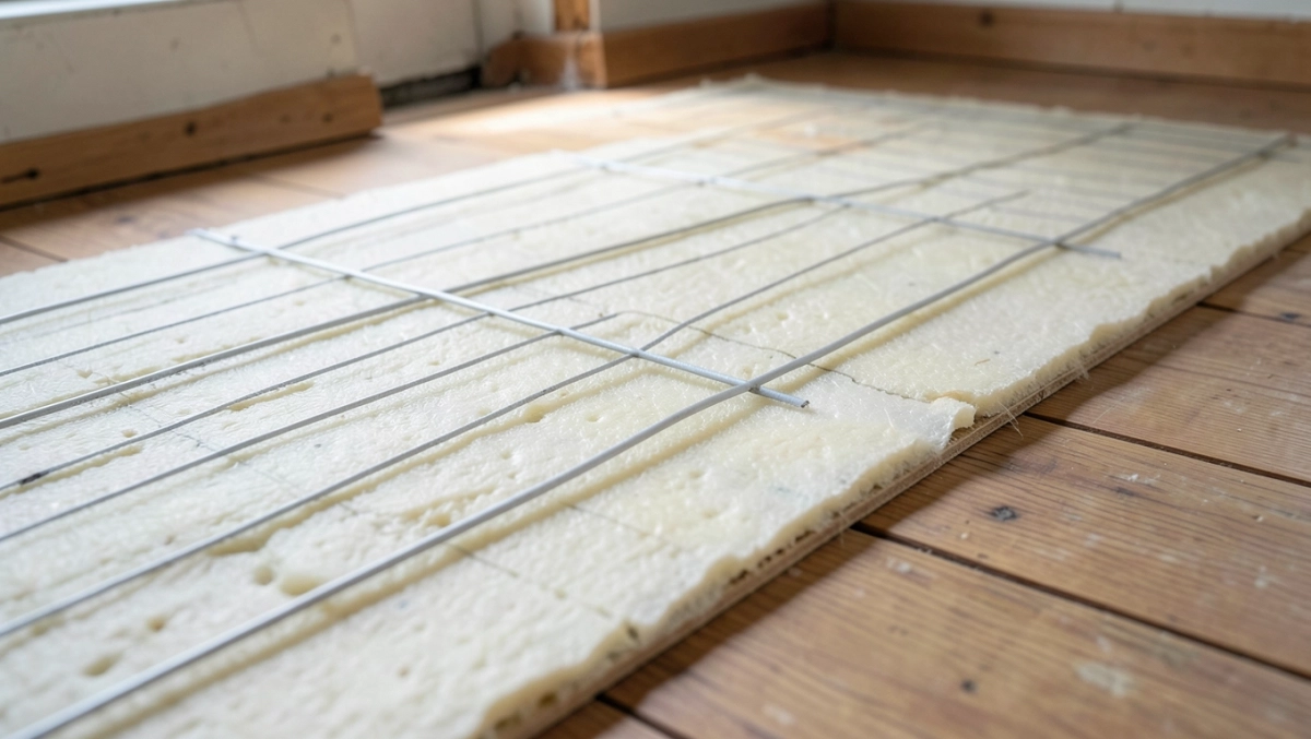 Suchy system ogrzewania podłogowego