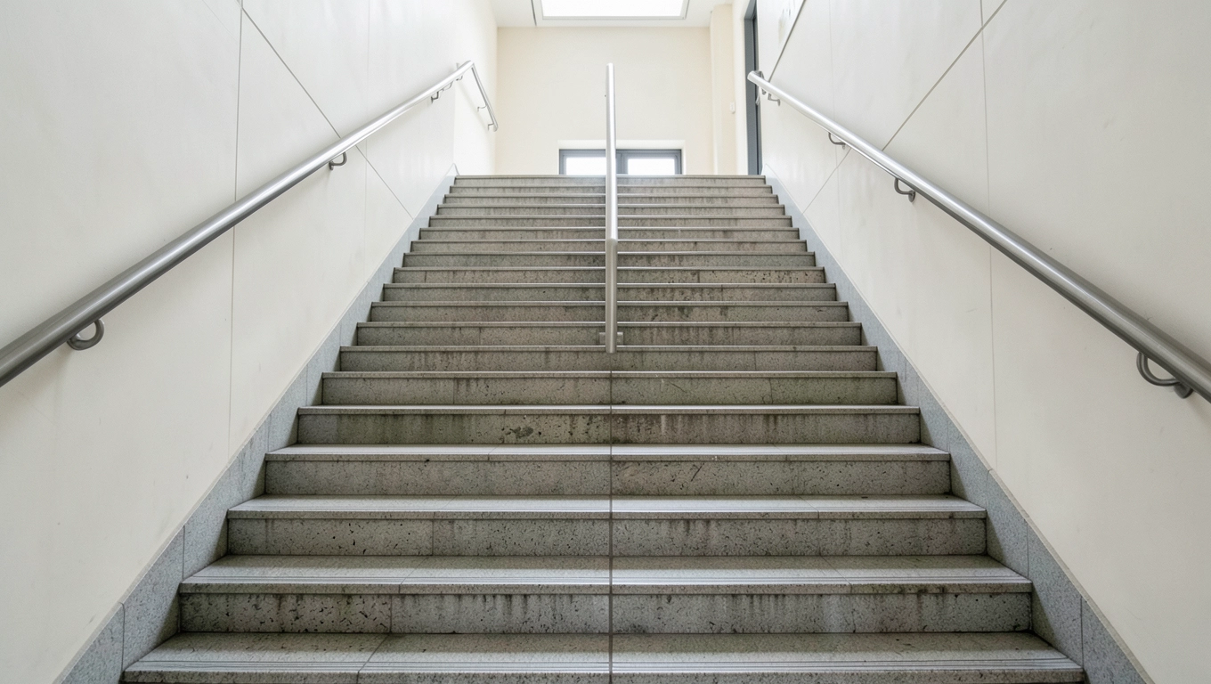 Szerokość schodów w budynkach użyteczności publicznej