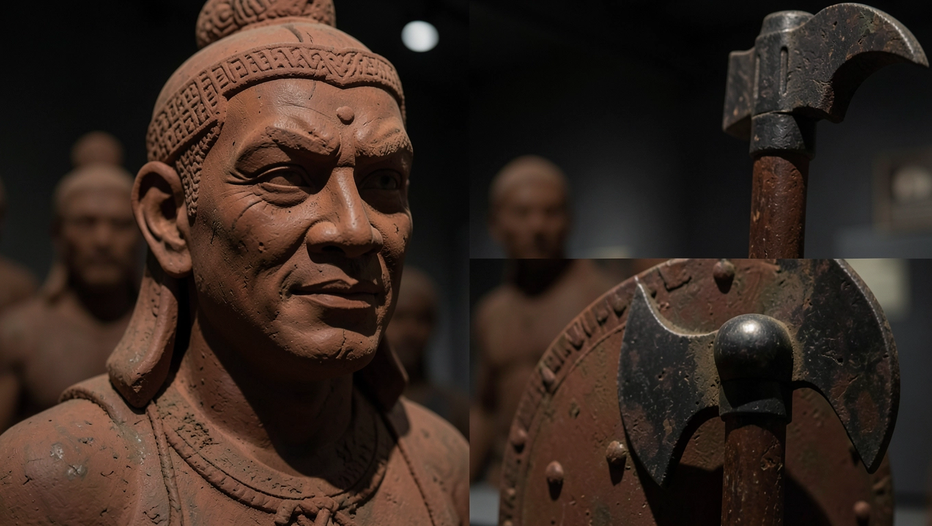 Tajemnice twarzy i broni