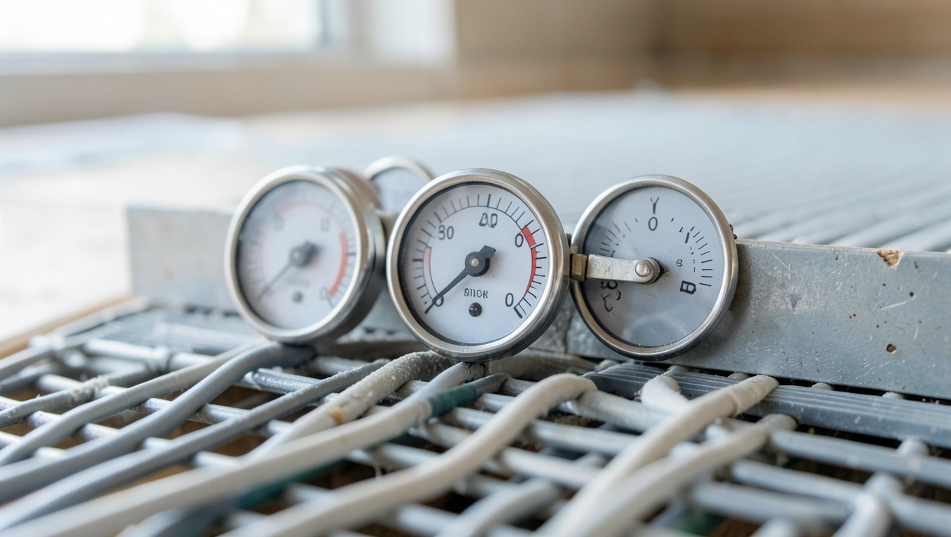 Temperatura zasilania podłogówki a temperatura podłogi