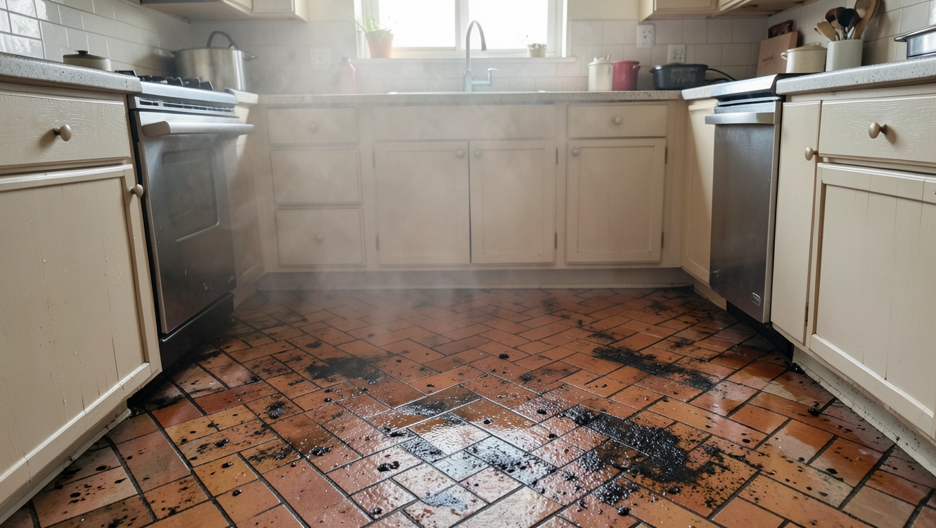 Terakota w jodełkę we wnętrzach