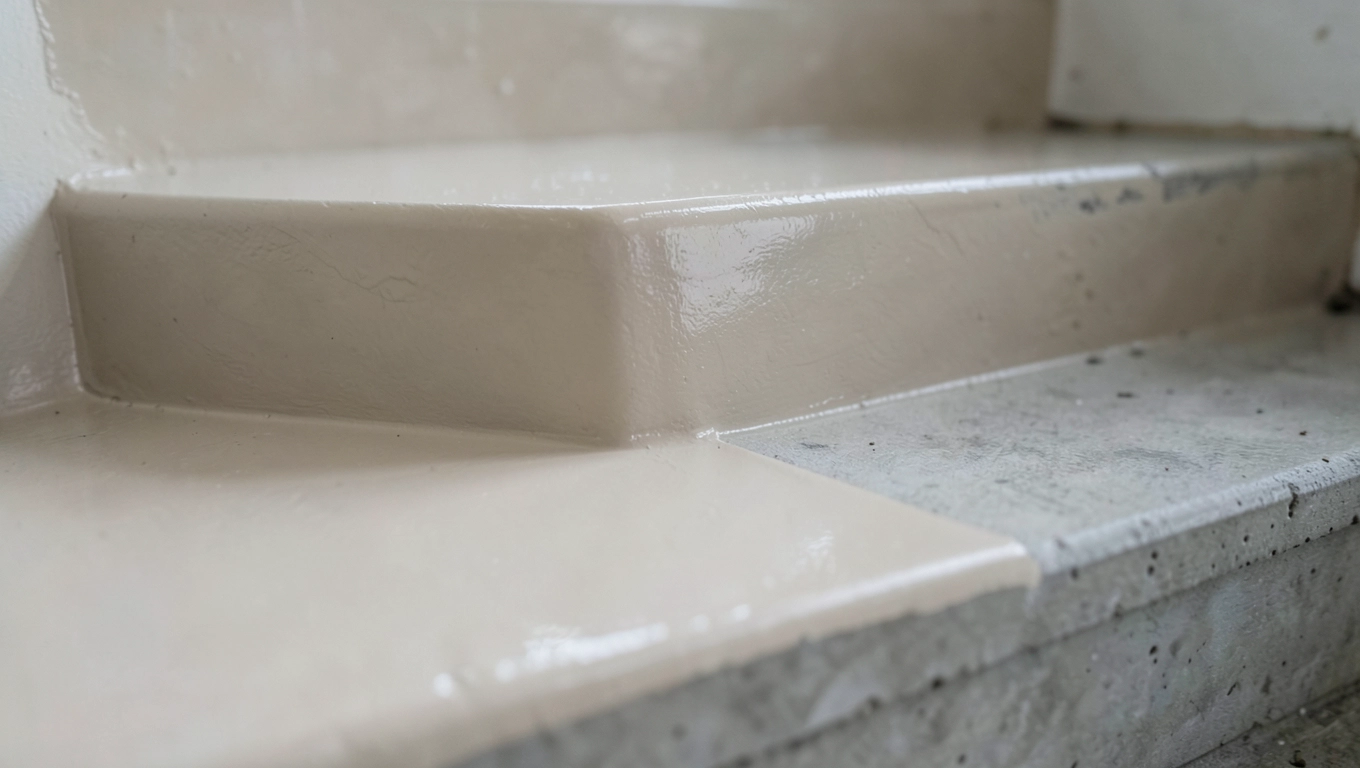 Tynk żywiczny na schody