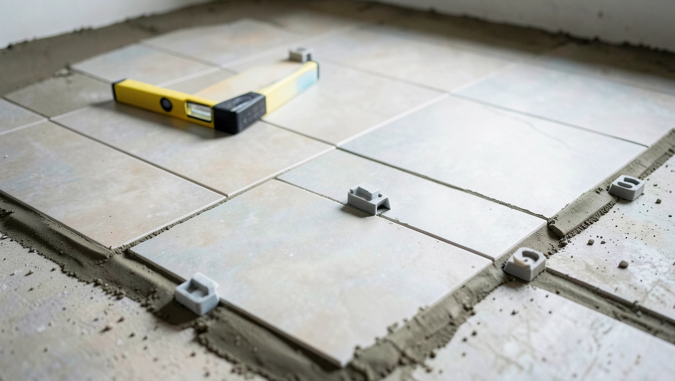 układanie gresu na podłodze