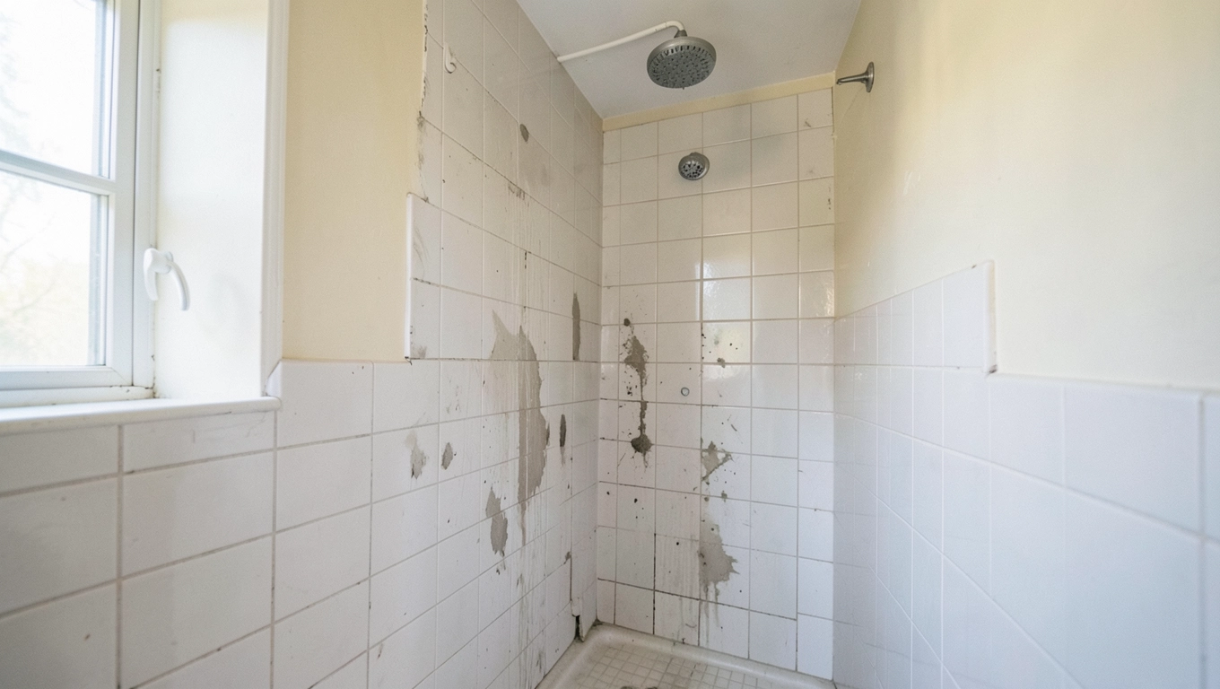 Wady łazienki bez glazury