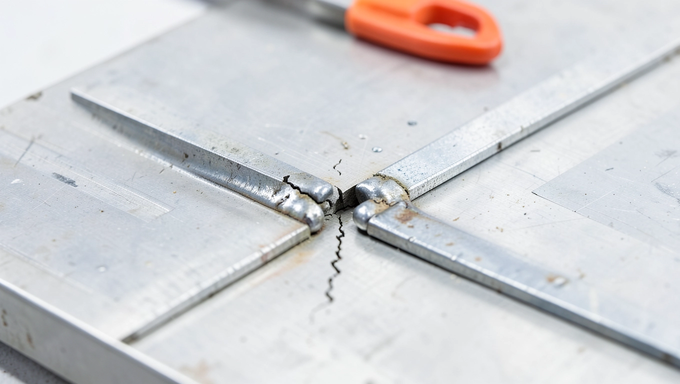 wielkość spoiny pachwinowej