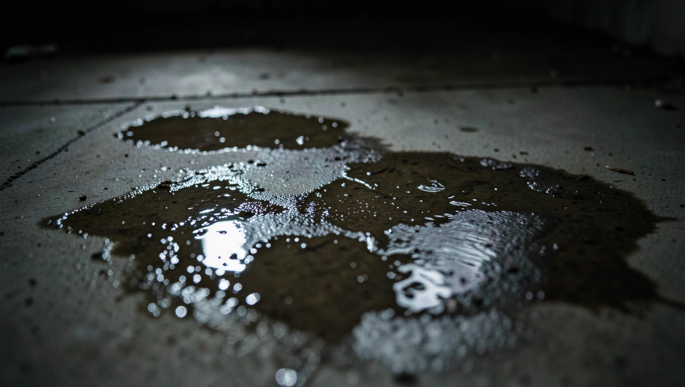 Wilgotna posadzka w piwnicy