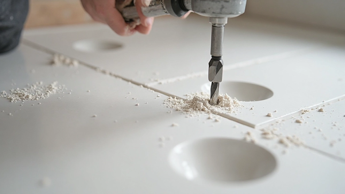 Wycinanie otworów w gresie cena