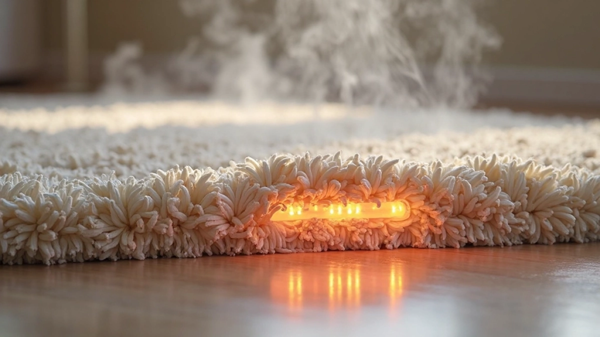 Wykładzina dywanowa a ogrzewanie podłogowe