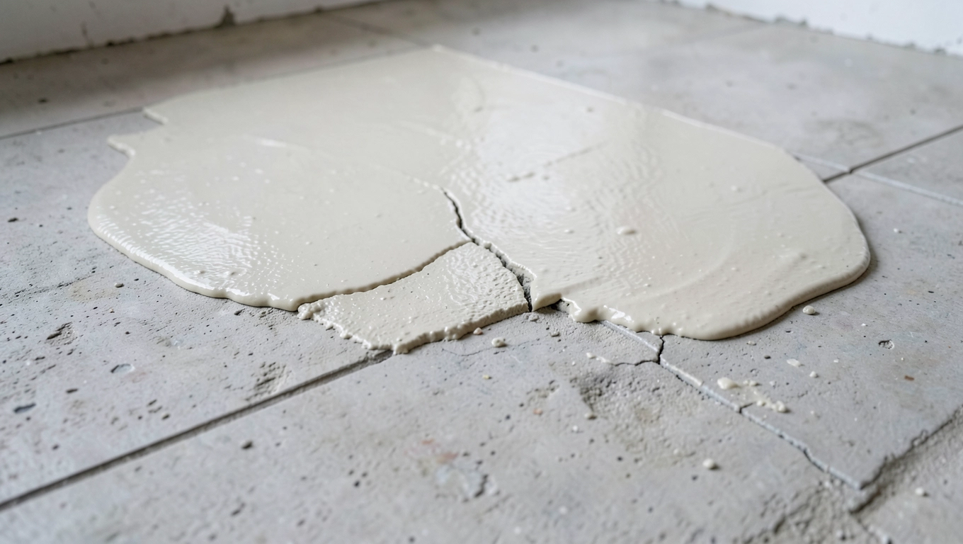 Wylewka na stary klej do płytek