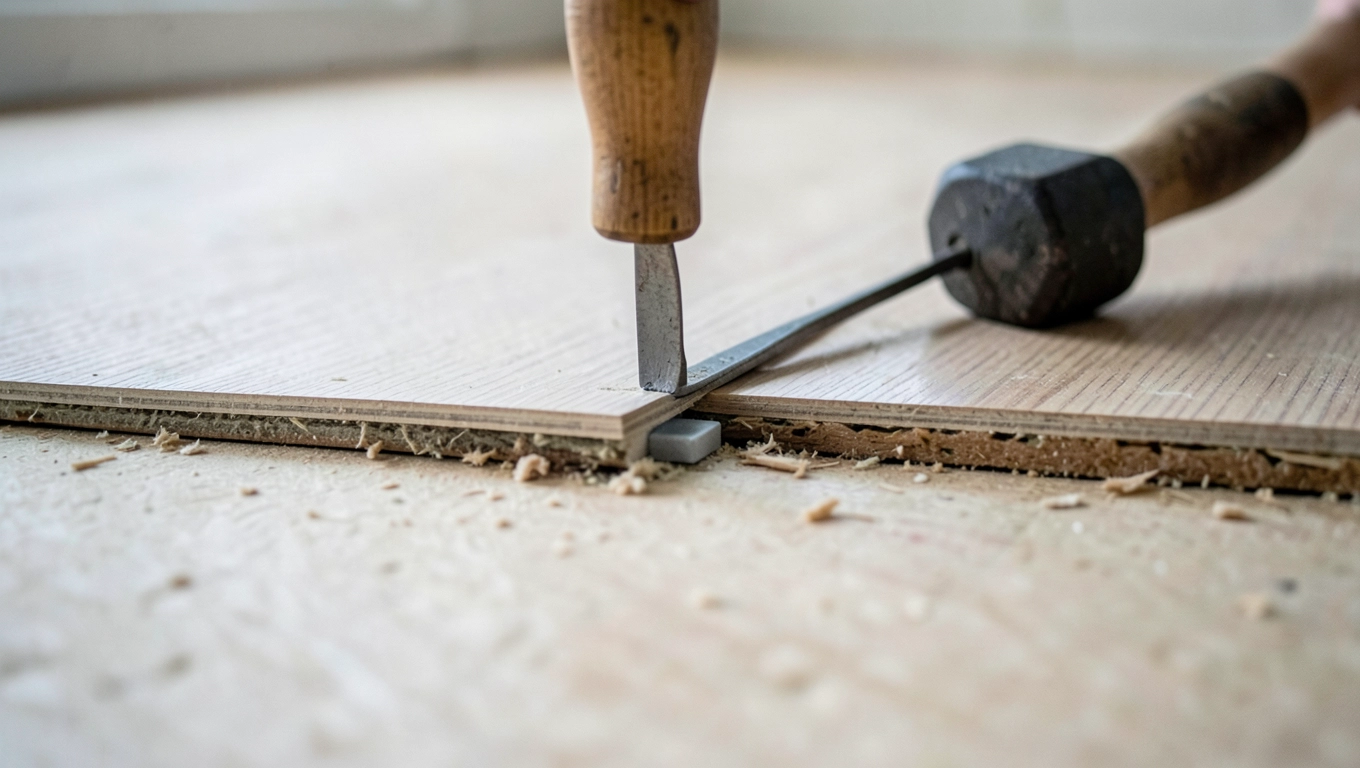 wymiana panela podłogowego