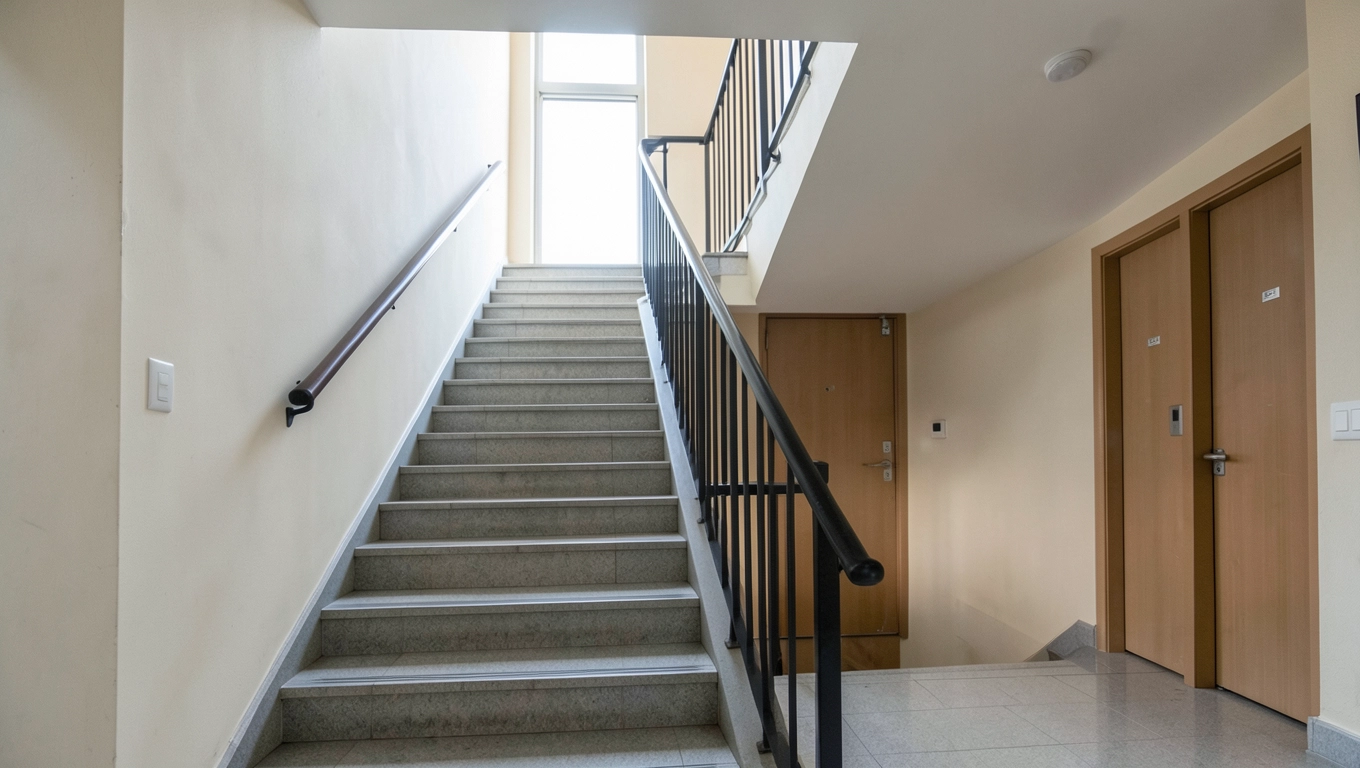 Wymiary klatki schodowej w bloku