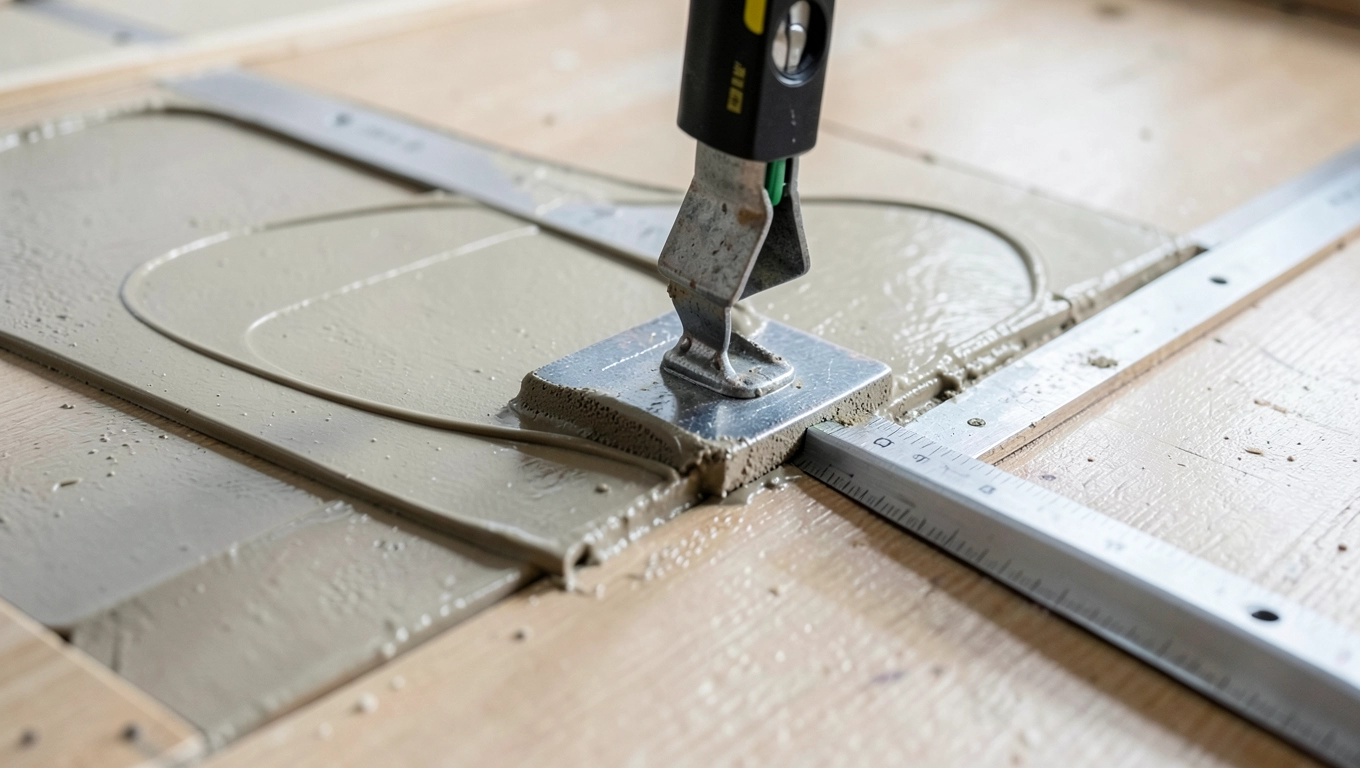 Wyrównanie podłogi pod panele