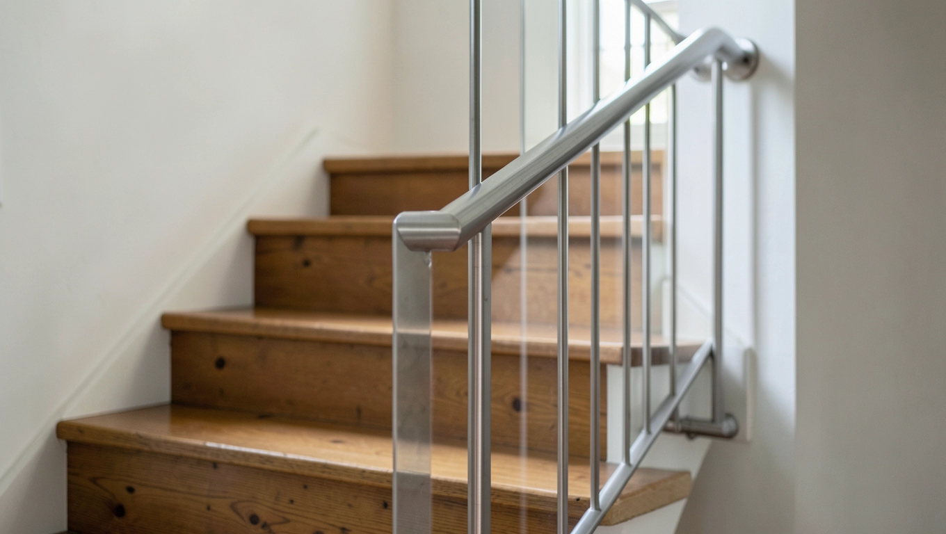 Wysokość barierki na schodach wewnętrznych
