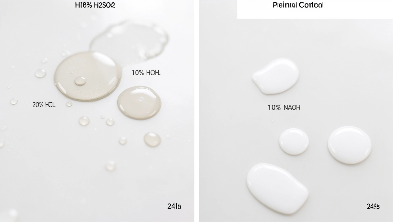 Wytrzymałość chemiczna laminatu HPL