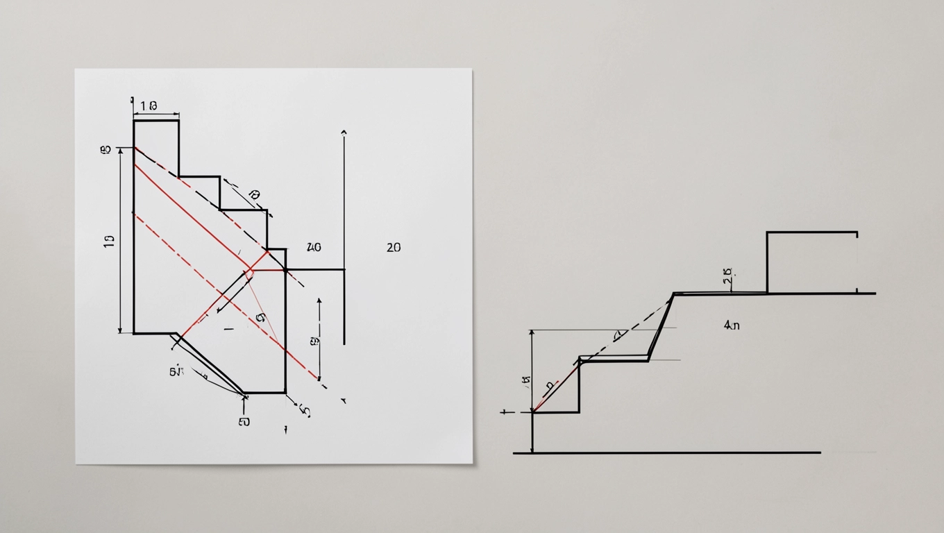 Wzór na schody Kalkulator