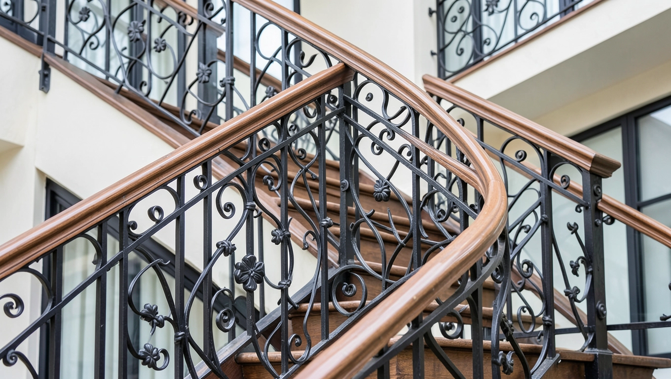 Wzory balustrad schodowych zewnętrznych