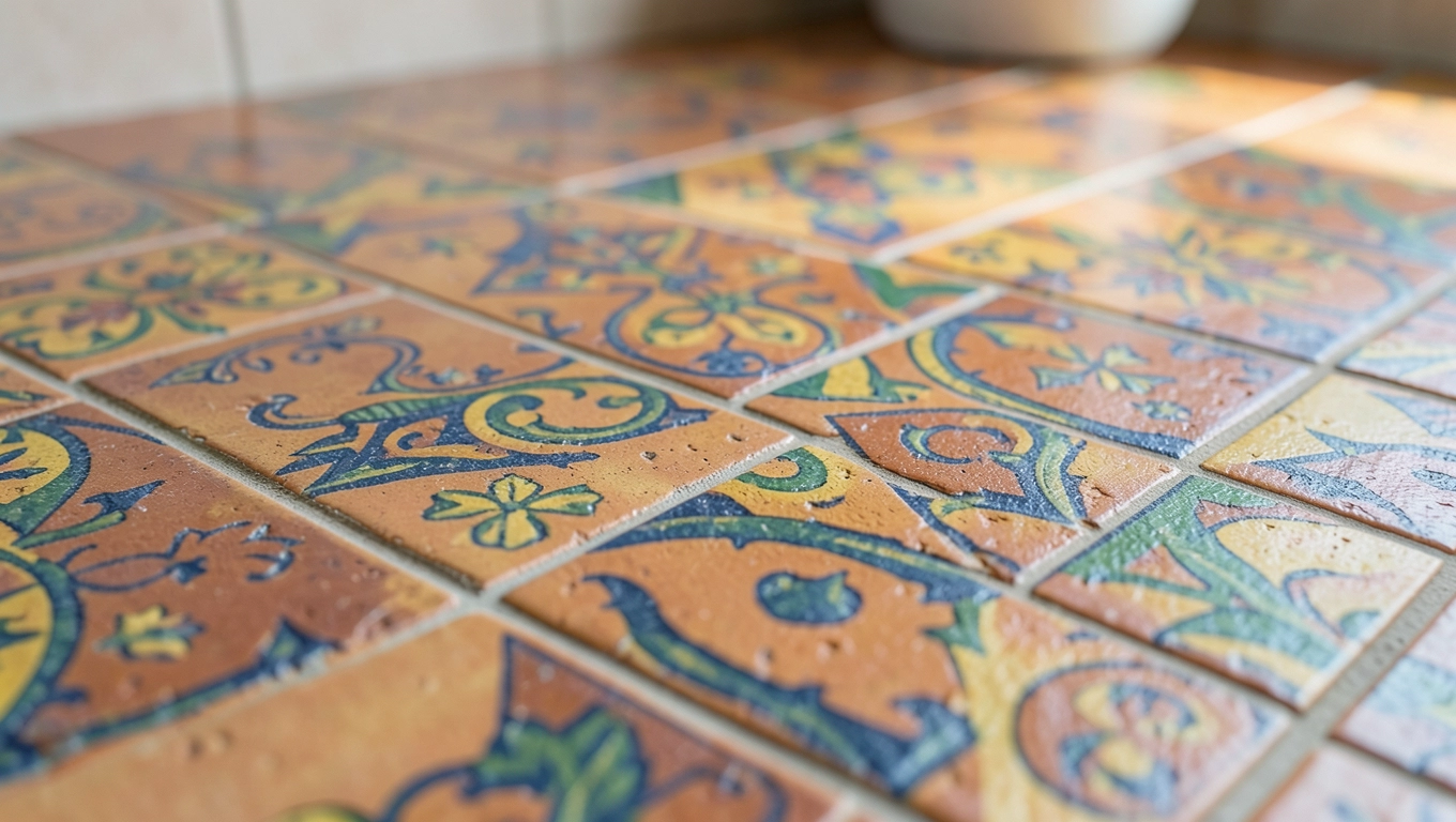 Wzory terakoty antypoślizgowej w łazience