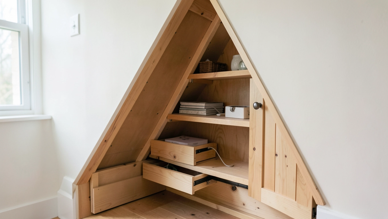 Zabudowa pod schodami jak zrobić