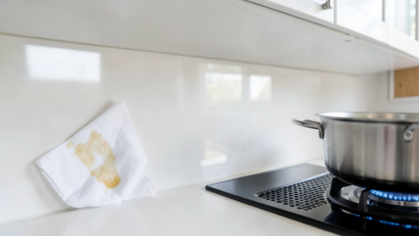 Zalety laminatu między szafkami w kuchni - dlaczego warto