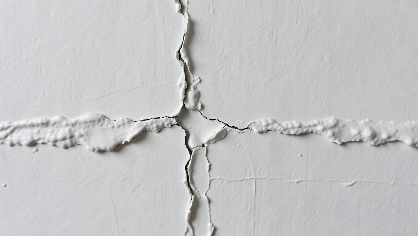 Zastosowanie niewłaściwych mas szpachlowych