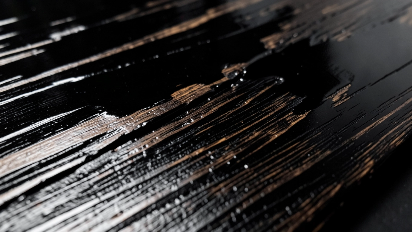 Żywicą do drewna czarną