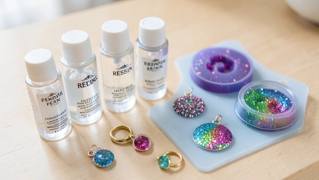 Żywicą epoksydową do biżuterii zestaw