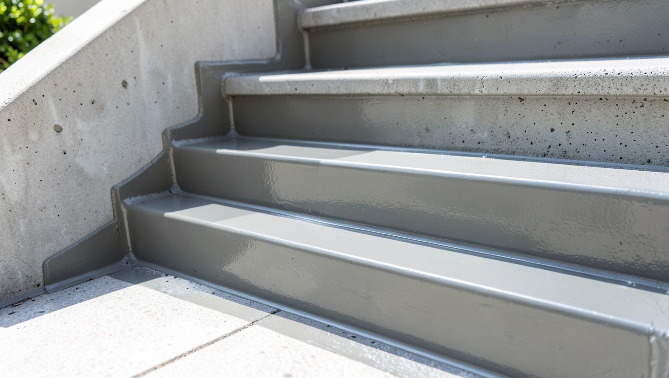 Żywica na schody zewnętrzne