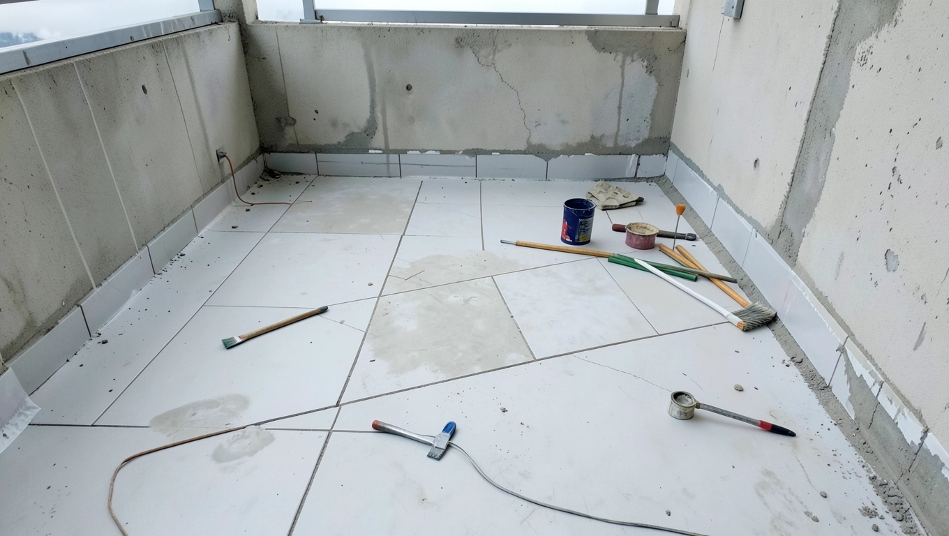 Jak przygotować balkon do położenia płytek