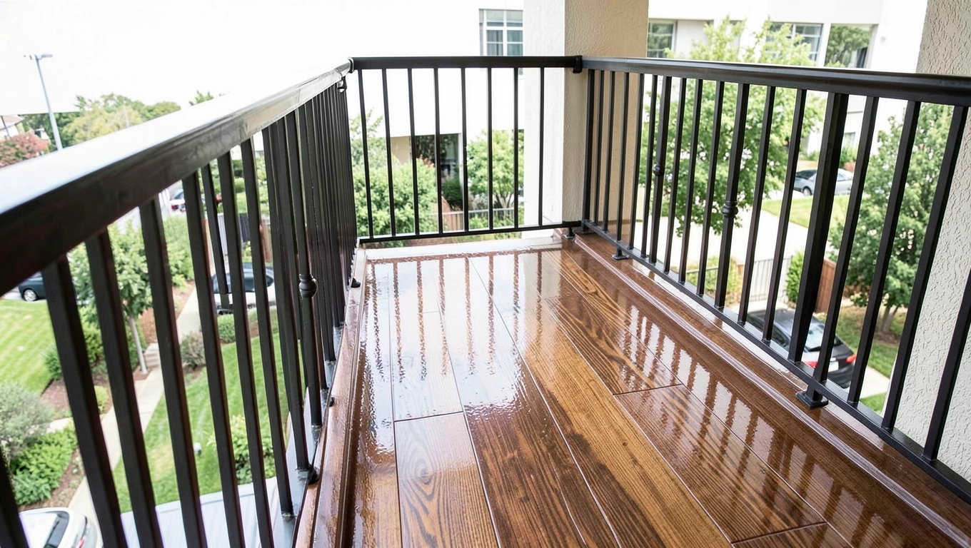 Posadzka żywiczna na balkon