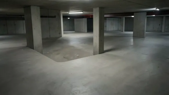 Minimalny spadek posadzki w garażu podziemnym