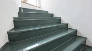 Schody z żywicy