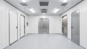 strefy czyste zakładów z laminatu